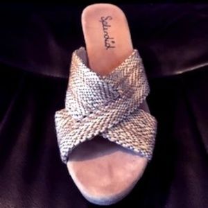 SPLINDID Wedge Sandals with Cork Heal